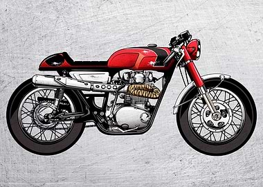 Motorbike Wall Poster 67