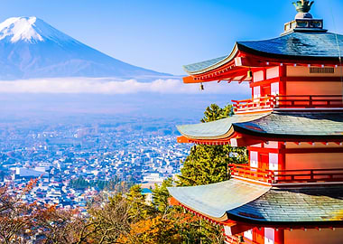 Landscapes Japanese Poster