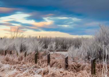 Morning Frost Painting
