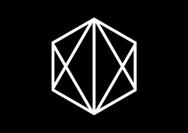 Black and White Glyph Rune