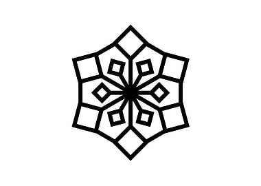 Black Glyph Mandala Rune