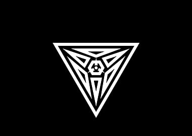 Minimalist Geometric Glyph