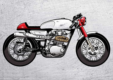 Motorbike Wall Poster 72