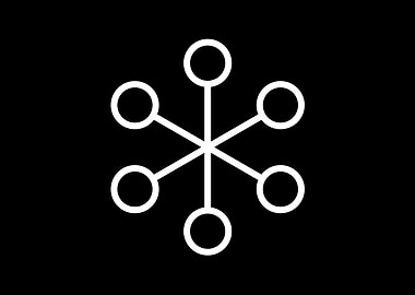 Black Glyph Mandala Rune