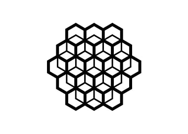 Black and White Glyph Rune