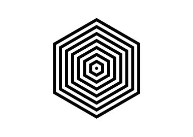 Black and White Glyph Rune