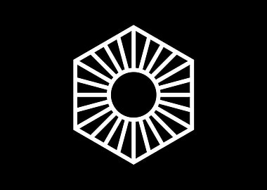 Black Sacred Geometry Rune