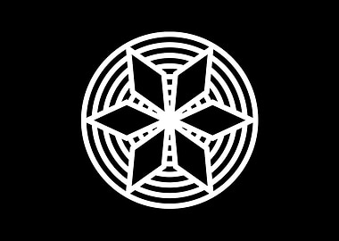 Black and White Glyph Rune