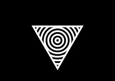 White Sacred Geometry Seal