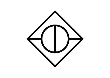 Black Geometric Glyph Rune