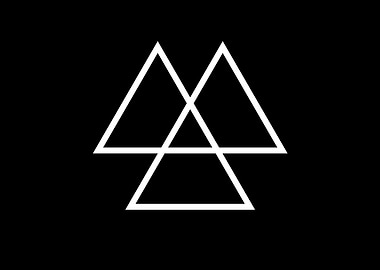 White Glyph Mandala Rune