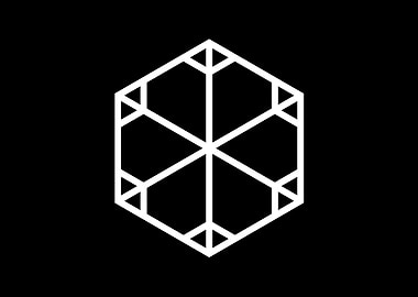 Black Sacred Geometry Rune