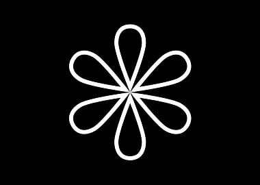 Black Glyph Mandala Rune