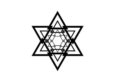 White Glyph Mandala Rune