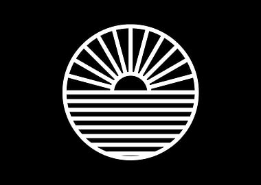 Black and White Glyph Rune