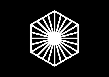 Black Sacred Geometry Rune