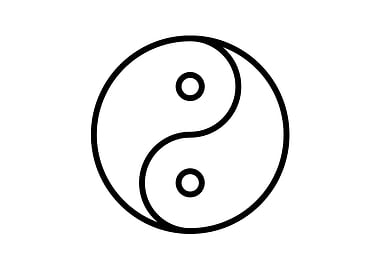 Black Glyph Mandala Rune