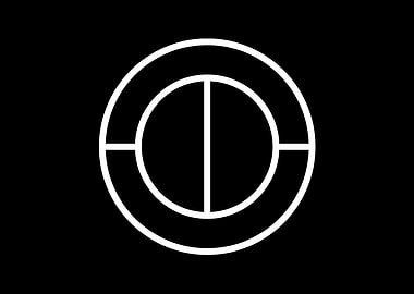 Black Geometric Glyph Rune