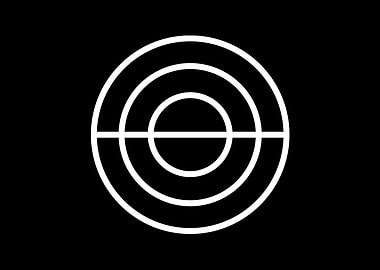 White Glyph Mandala Rune