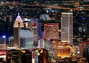 Bright Lights of Cities