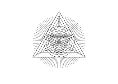 Minimalist Geometric Glyph