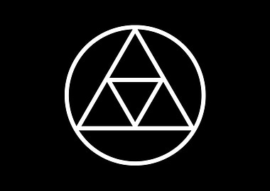 Black and White Glyph Rune