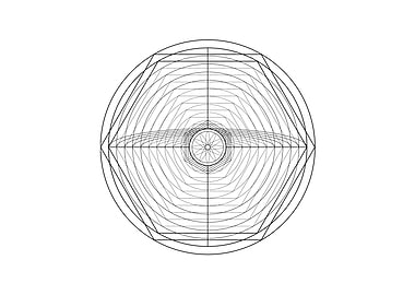 Minimalist Geometric Glyph