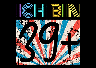 40 geworden Geschenk