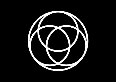 Black Geometric Glyph Rune