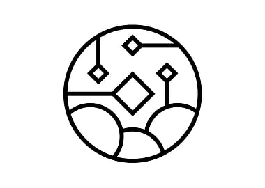 White Glyph Mandala Rune