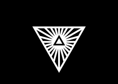 White Sacred Geometry Seal