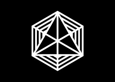 Black and White Glyph Rune