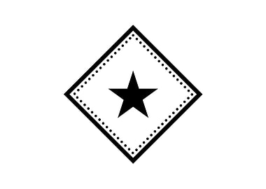 Black Geometric Glyph Rune