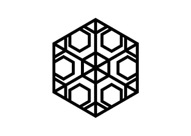 Black Sacred Geometry Rune