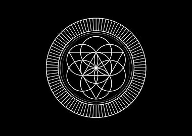 Minimalist Geometric Glyph