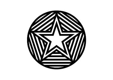 White Glyph Mandala Rune