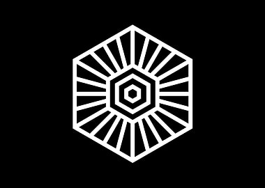 Black Sacred Geometry Rune