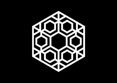 Black Sacred Geometry Rune