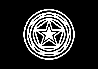 Black and White Glyph Rune