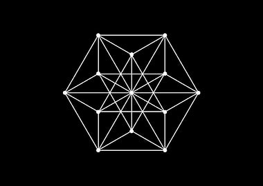 White Glyph Mandala Rune