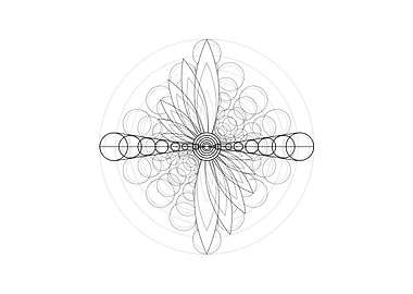 Minimalist Geometric Glyph