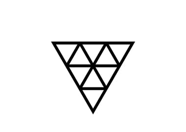 White Sacred Geometry Seal