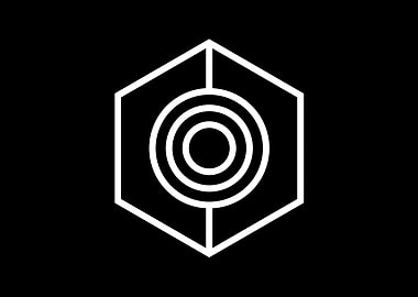 Black and White Glyph Rune