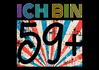 60 geworden Geschenk