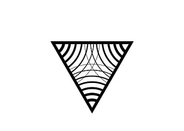 White Sacred Geometry Seal