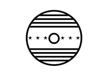 Black and White Glyph Rune