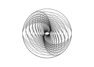 Black Sacred Geometry Rune