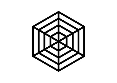 Black Sacred Geometry Rune