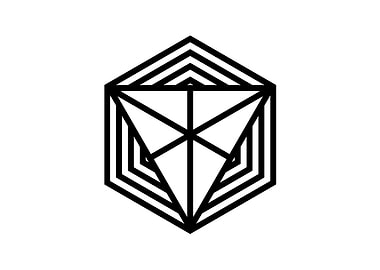 Black and White Glyph Rune