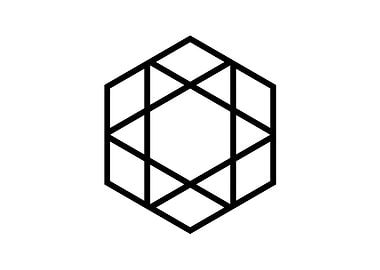 White Sacred Geometry Seal